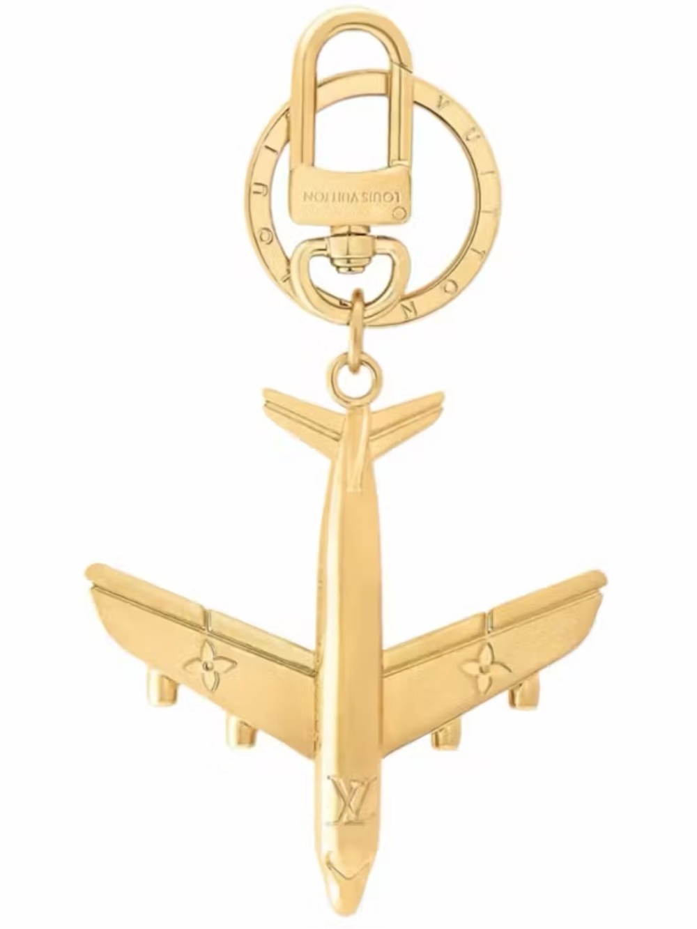 Louis Vuitton Airplane Keychain Charm